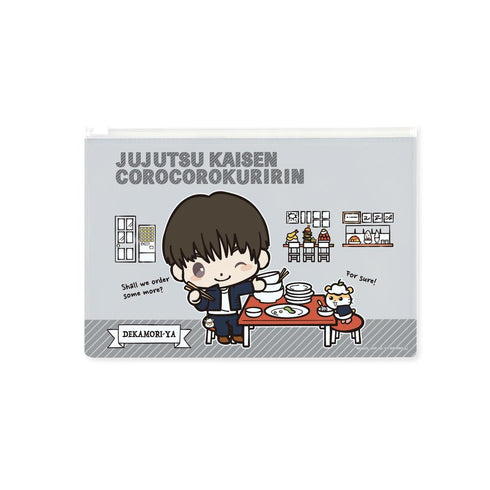 『呪術廻戦×サンリオキャラクターズ』灰原 雄×コロコロクリリン 懐玉・玉折 ビニールフラットポーチ【202504再販】